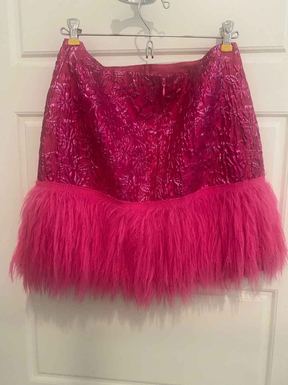 Lilly Pulitzer Charmain Mini Skirt in Passion Pink Petal Party - Picture 8 of 9